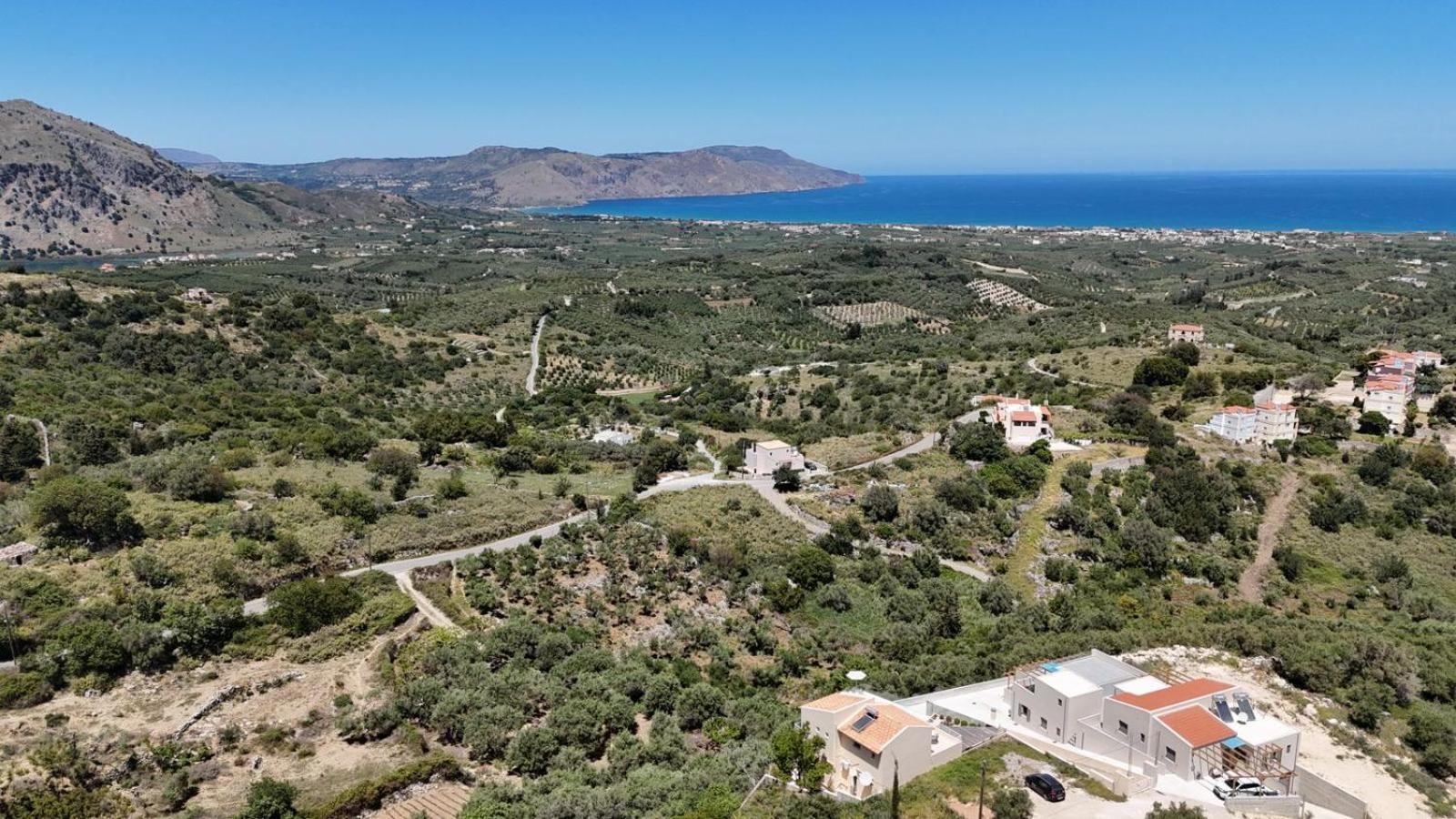 Villa Vuna - Private Pool -Sea View Chania  Bagian luar foto