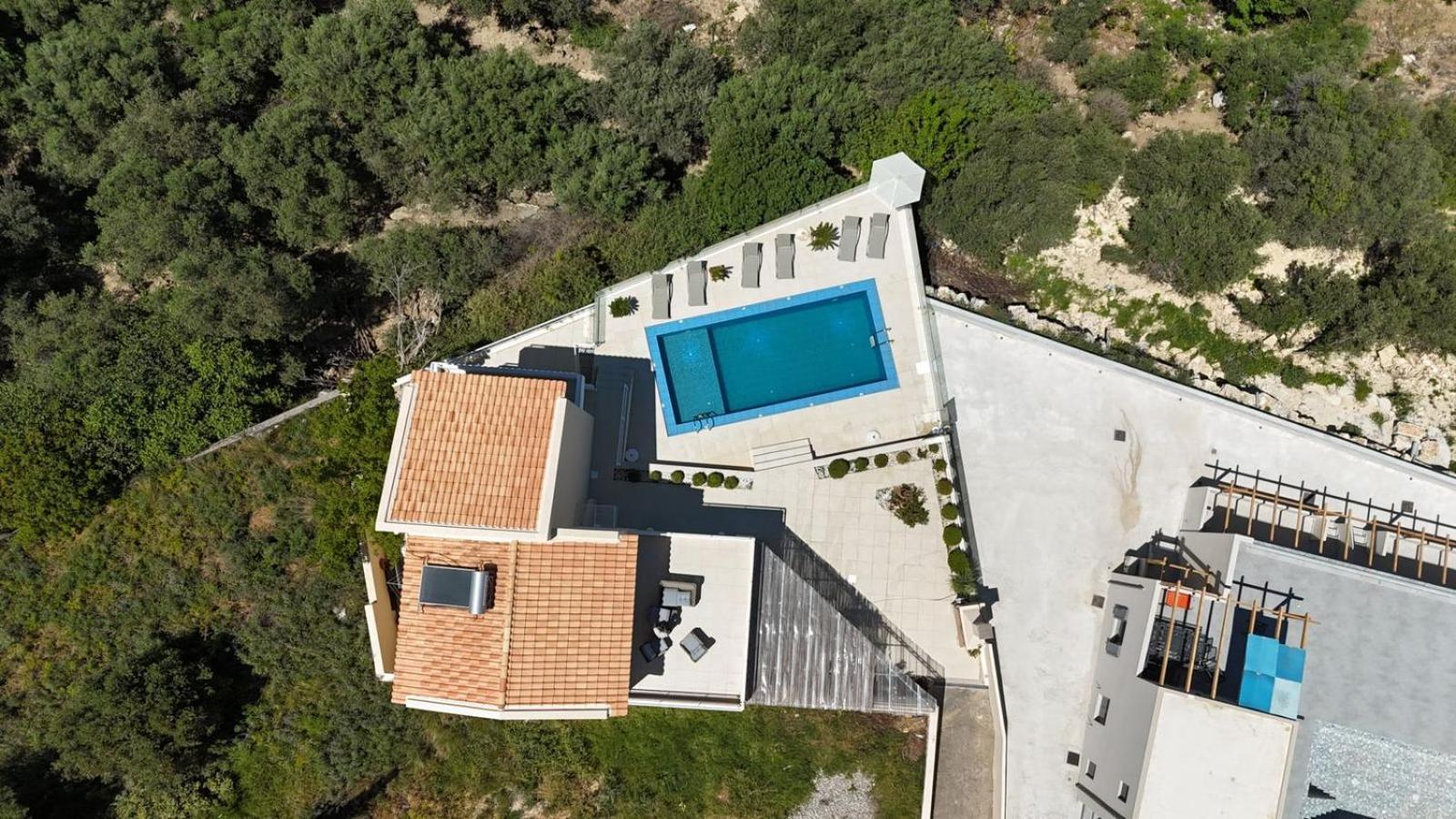Villa Vuna - Private Pool -Sea View Chania  Bagian luar foto